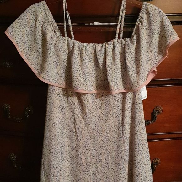 NWT June & Hudson Off The Shoulder Maxi Dress sz L - Picture 2 of 6